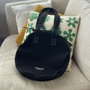 15 inch Orseund Iris Canvas Circle Tote